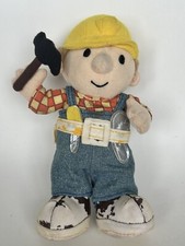 Vintage Bob The Builder 7” Plush Toy 2002 (Made By Hit/K Chapman)