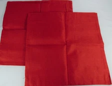 Decorative Throw Pillow Covers Christmas Red Farmhouse 16x16 Inch Pack of 2