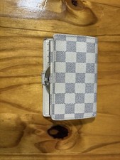 Louis Vuitton Damier Azur Porte Monnaie Wallet used
