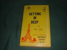 Continental Classics Getting In Deep CC-236  Vintage  Sleaze 60s Erotica N,O.S
