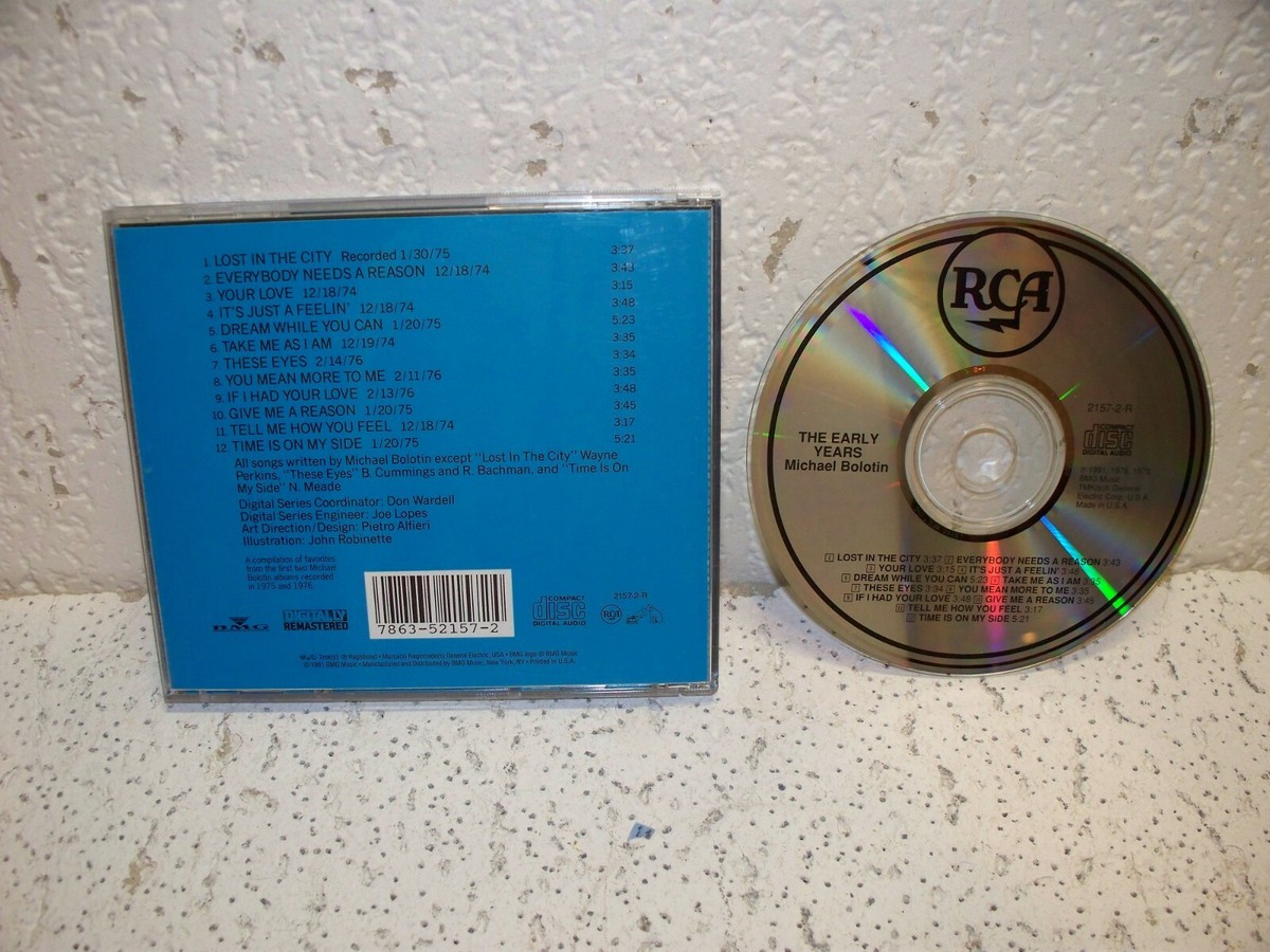 帯付き！国内盤！マイケル・ボルトン / THE EARLY YEARS Michael Bolton : The Early Years CD | eBay