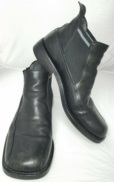 watts black chelsea boot