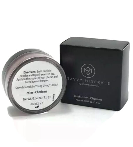 Young Living Savvy Minerals Blush Charisma 0.06 oz New/Sealed - Picture 2 of 4