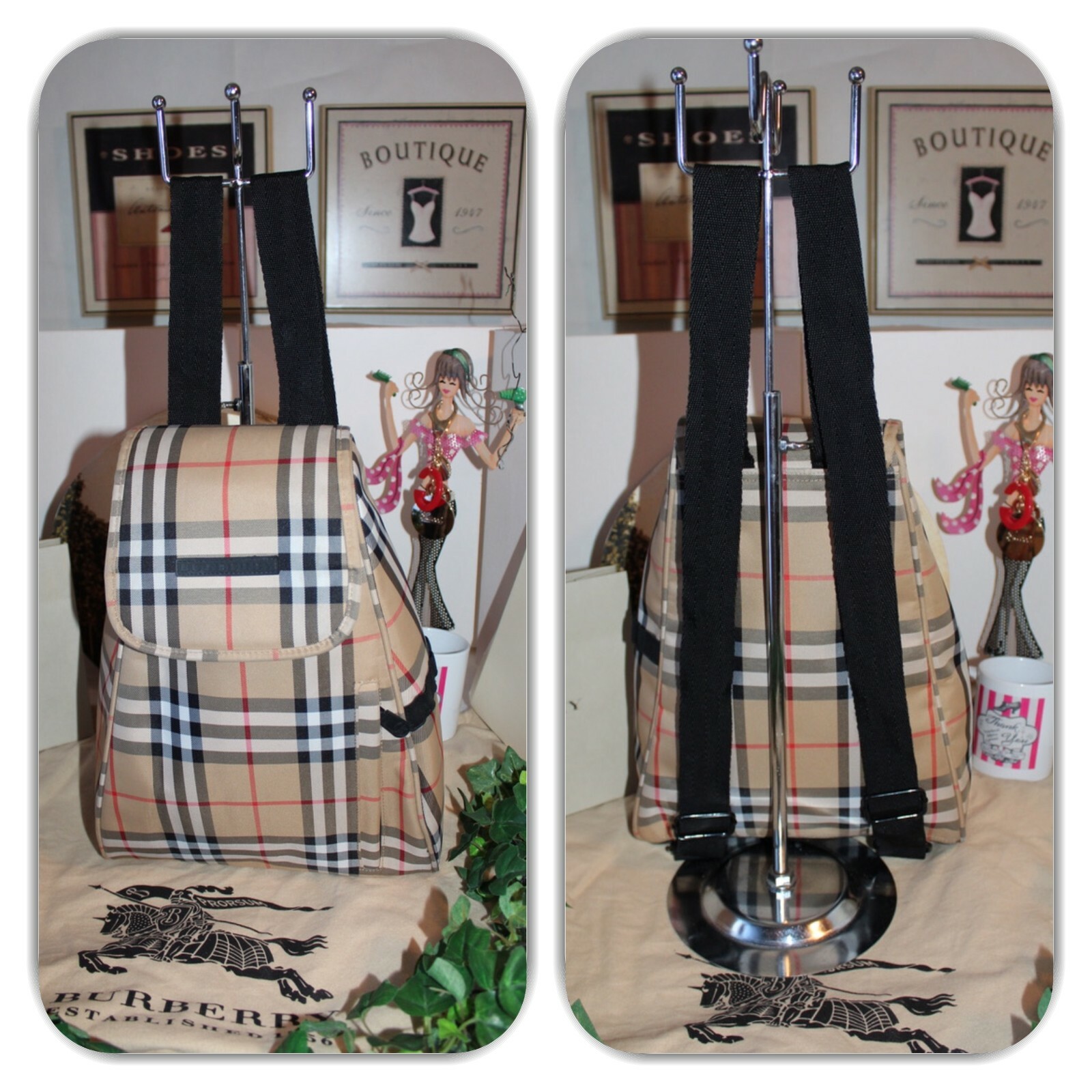 CHIC-BURBERRY GOLF BACKPACK! - image 5