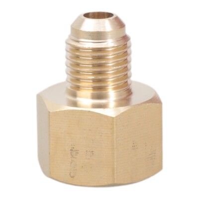 Air Conditioner Flare Reducer Adapter 1/4inch Nitrogen Regulator Adapter Fitting