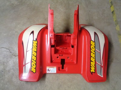 GENUINE OEM YAMAHA WARRIOR 350 REAR FENDER PLASTICS ...