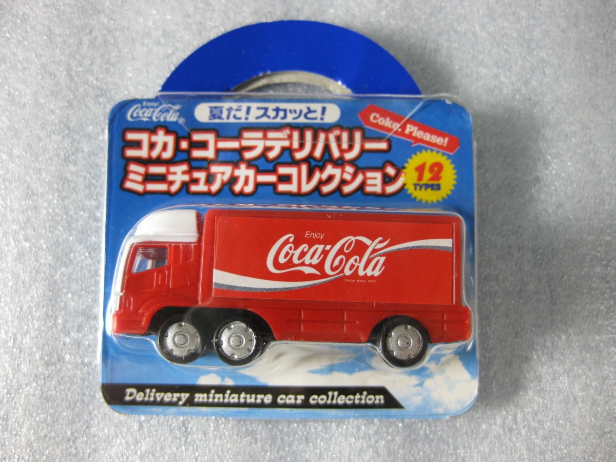ミニカー Mitsubishi Fuso Super Great Coca-Cola MITSUBISHI FUSO Super Great 1996 Coca Cola Delivery Model Truck