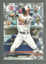 2017 Bowman Draft - Adam Hall #BD-55 (RC)