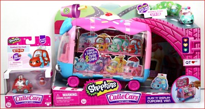 shopkins cutie cars cupcake van