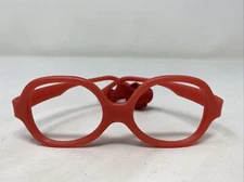 Mira Flex Italy MAXI BABY 2 5 40-15 Scarlet Red Full Rim Eyeglasses Frame AJ17