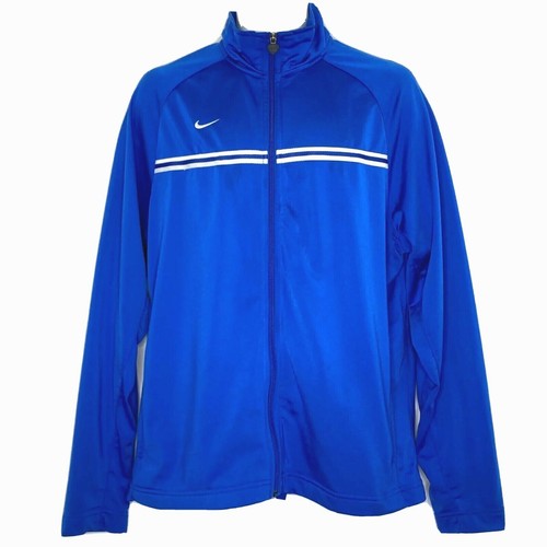 Medium Zip Front Athletic Track Jacket 