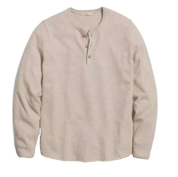 Regular Size 2XL Henley Wool Sweaters for Men