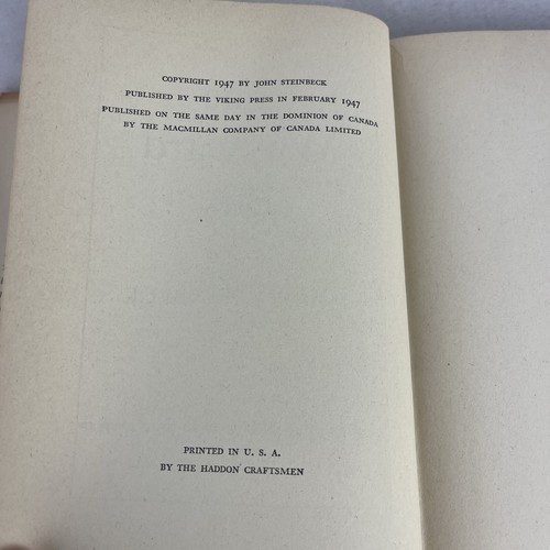 John Steinbeck The Wayward Bus HC Book Viking Press Haddon Craftsmen 1st Ed 1947 - Picture 10 of 12