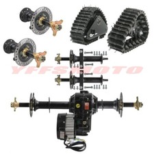 Rear Wheel Snow Sand Track Axle Kits 1000W 1500W Differential Motor for Golf ATV