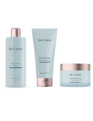 Dr. C. Tuna Hydrating Hair Care Bundle Brandneu 