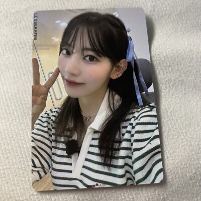 SAKURA LE SSERAFIM PERFECT NIGHT Celeb K-pop Girl Photo Peace | eBay