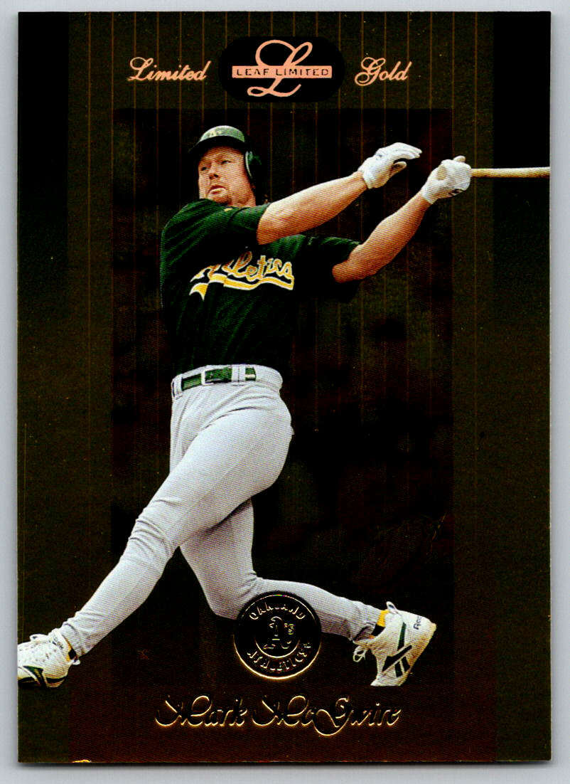 1996 Leaf Limited Gold #21 Mark McGwire (ref 168622)