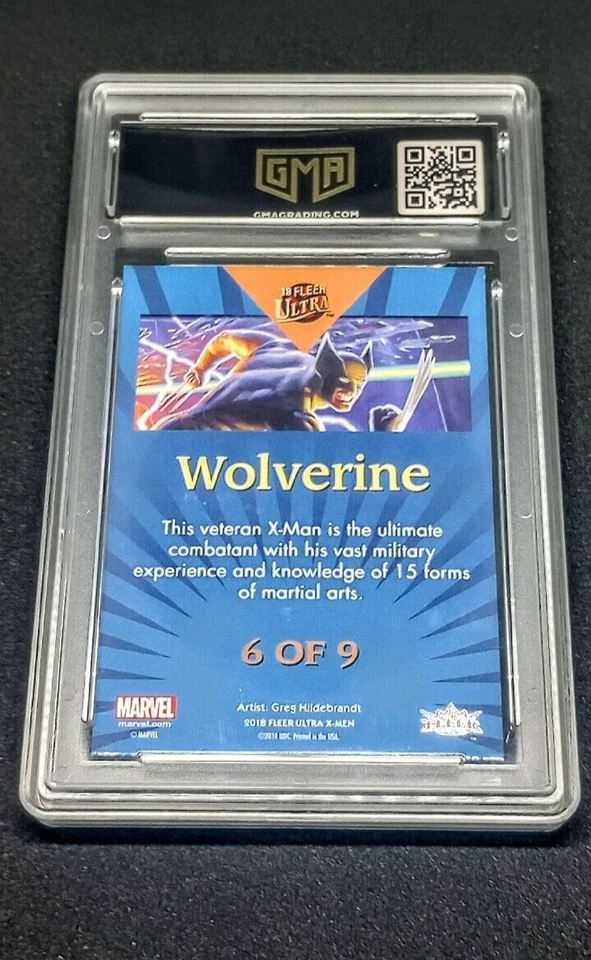 2018 FLEER ULTRA X-MEN WOLVERINE #6 CONNECTED IMAGES PUZZLE GMA GEM 10 EBAY 1/1 - Image 4 of 4