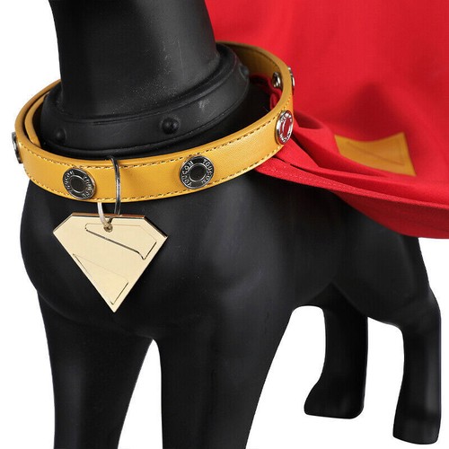 Anime Superman Superdog Krypto Cosplay Cloak Dog Pet Clothing Cape Halloween New - Picture 10 of 12