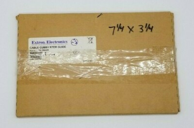 EXTRON ELECTRONICS #70-384-01 KTS Cable Cubby 200 Router Guide   NEW