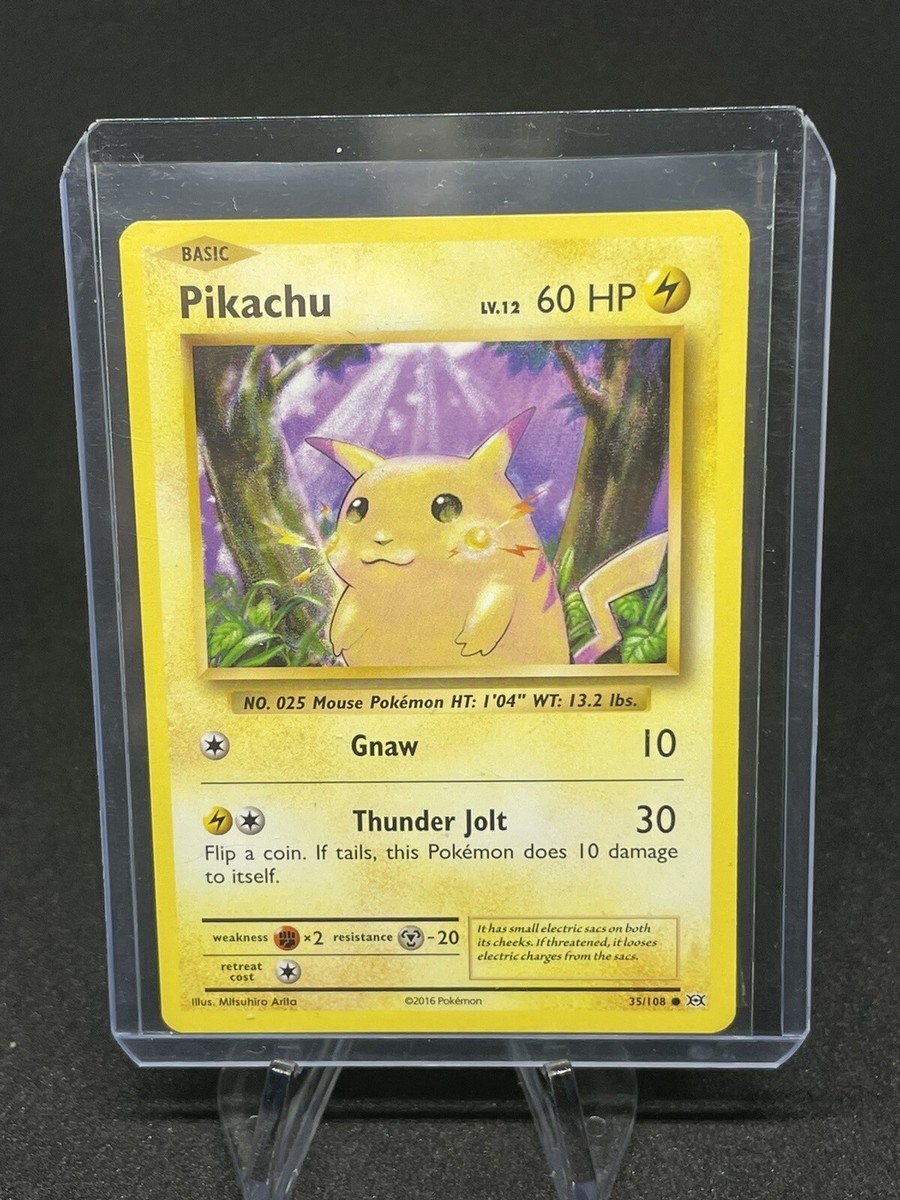 Pokémon TCG Pikachu XY Evolutions 35/108 Regular Common | eBay
