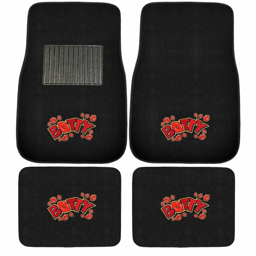 New 10PC Classic Betty Boop Car Seat Covers Steering Wheel Cover Floor