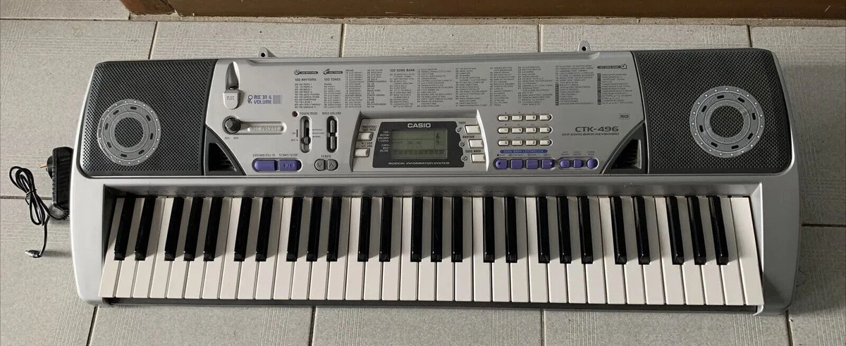 Casio ctk 496 review sale
