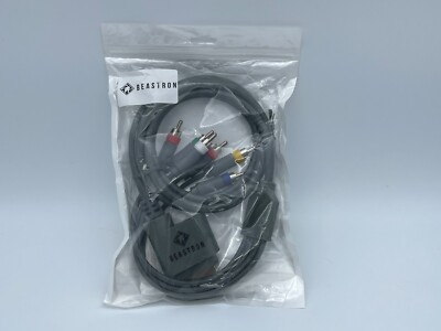 Beastron Microsoft xBox 360 AV Plug to Component Y/Pr/Pb Cable New
