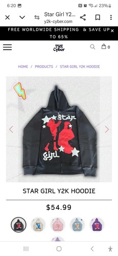 Star Girl Hoodie Medium New. - Picture 4 of 4