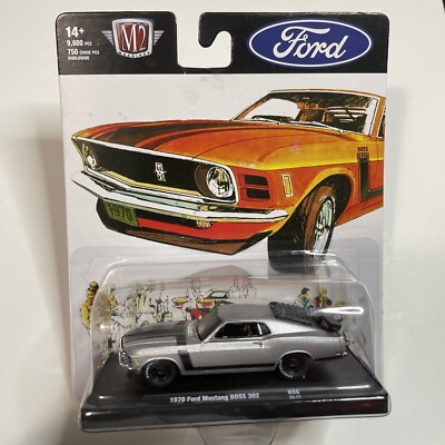 2023 M2 Auto-Drivers 1970 Ford Mustang Boss 302 silver R96