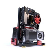 DIY Aluminium Pc Open Case Computer Chassis Test Bench Support Water 3.ATX