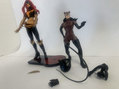 Thrillkiller Batgirl Action Figure and Catwoman Action Figure DC Comics