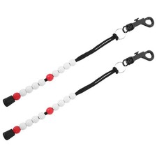 Portable Reusable Golf Stroke Counter Wrist Chain with Buckle Red Accessory