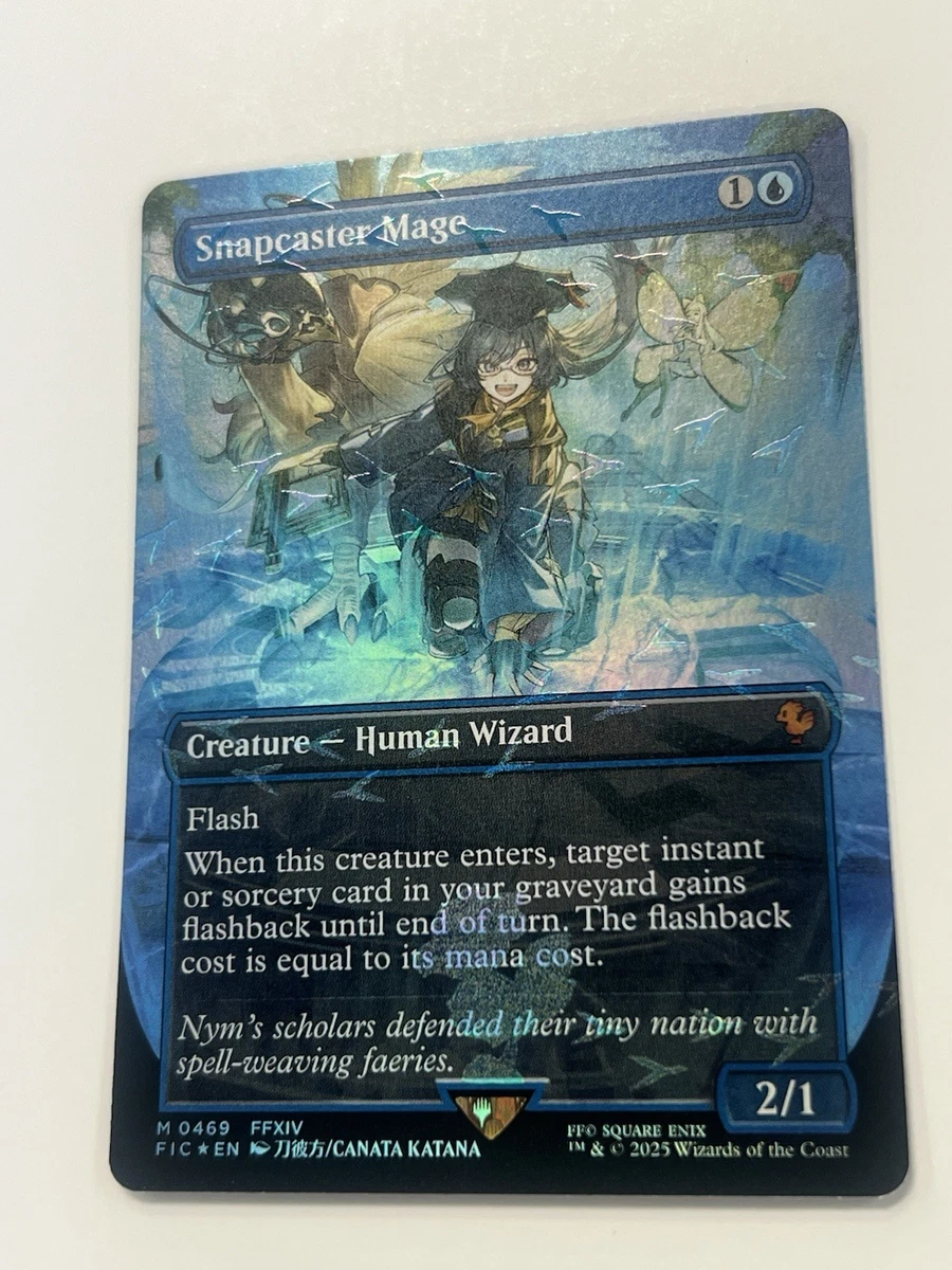Snapcaster Mage Magic: The Gathering Wizards of the Coast Blue