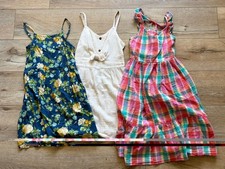 Lot of 3 Girl s Summer Dress Bundle Size L 10/12