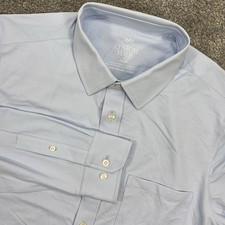 Rhone Shirt Mens Medium 15 1/2 Blue Dress Shirt Button Up Italian Fabric New