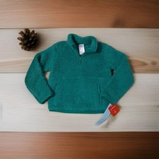 NEW Wondershop Pullover Sweatshirt Sherpa Pajamas Top Holidays Kids M Medium 8 