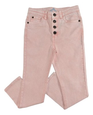 ThereAbouts Girls  High Rise Superflex Skinny Jeans - Strawberry Cream - 18.5 Pl