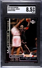 MICHAEL JORDAN 1999-00 Upper Deck Ovation Center Stage #CS11 SGC 8.5