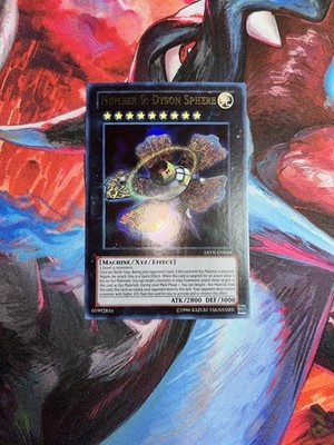 Yugioh! Number 9: Dyson Sphere ABYR-EN044 Ultra Rare Unlimited Light Play