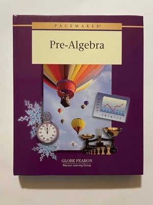 PACEMAKER PRE ALGEBRA SECOND EDITION EXCELLENT CONDITION 