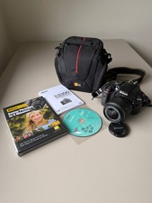 Nikon D3300 24.2MP DSLR Camera w/ 18-55 DX VR AF-S NIKKOR Lens Full Kit Set