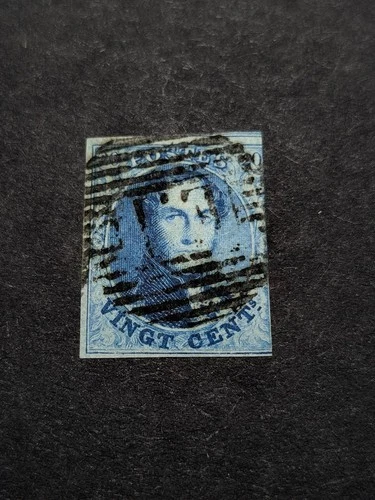 BELGIUM # 10 IMPERF STAMP USED  #975