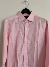 Turnbull & Asser BESPOKE Handmade in England Oxford Cloth Shirt 16.5