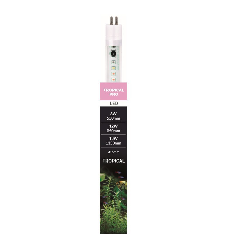 Évitez les algues avec le T5 LED Original Tropical Pro 8w - 55 cm adapté
