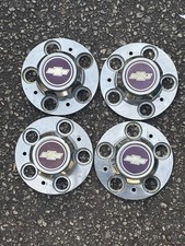 Oem Chevrolet Wheel Center Caps Hubcaps Set Of 4 Vintage Truckvan