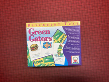 Green Gators Fun Early Learning Language Card Game Discovery Toys