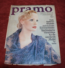 Verlag der Frau PRAMO Schnittmusterbogen PRAKTISCHE MODE 6/77