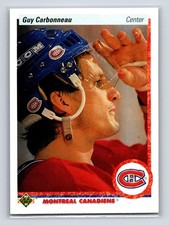 1990-91 Upper Deck - Guy Carbonneau #188 Montreal Canadiens Hockey Card