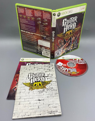 Guitar Hero Aerosmith | Xbox 360 Spiel | mit Tourbook